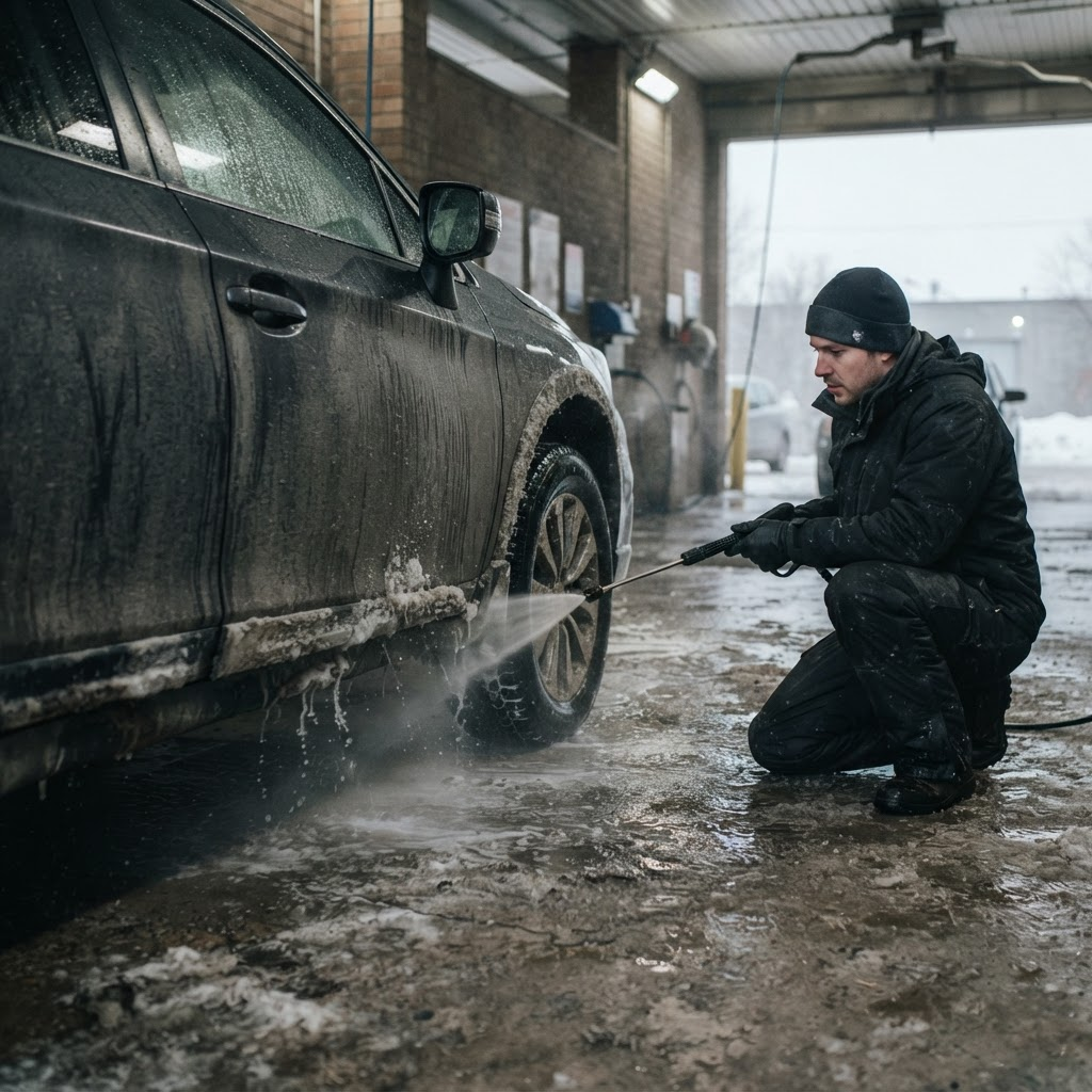 Road Salt Car Care — professional vehicle-care photography