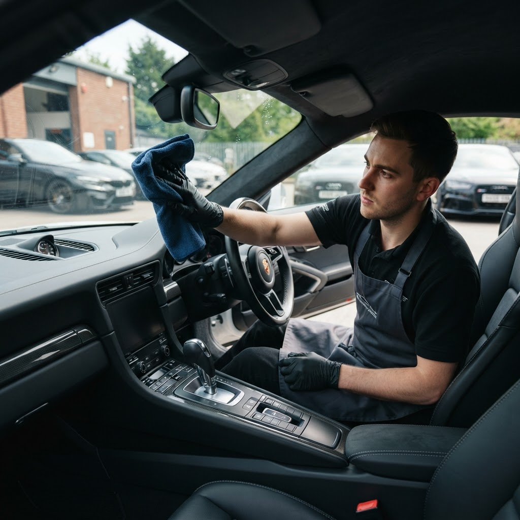 Glass Visibility Guide — professional vehicle-care photography
